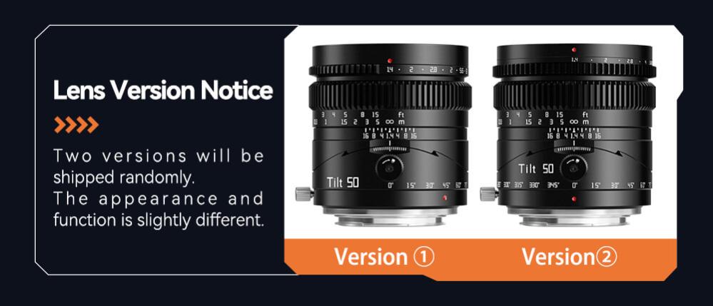 TTArtisan TTArtisan Tilt 50mm f/1.4 objektiv Fullformat for Nikon Z