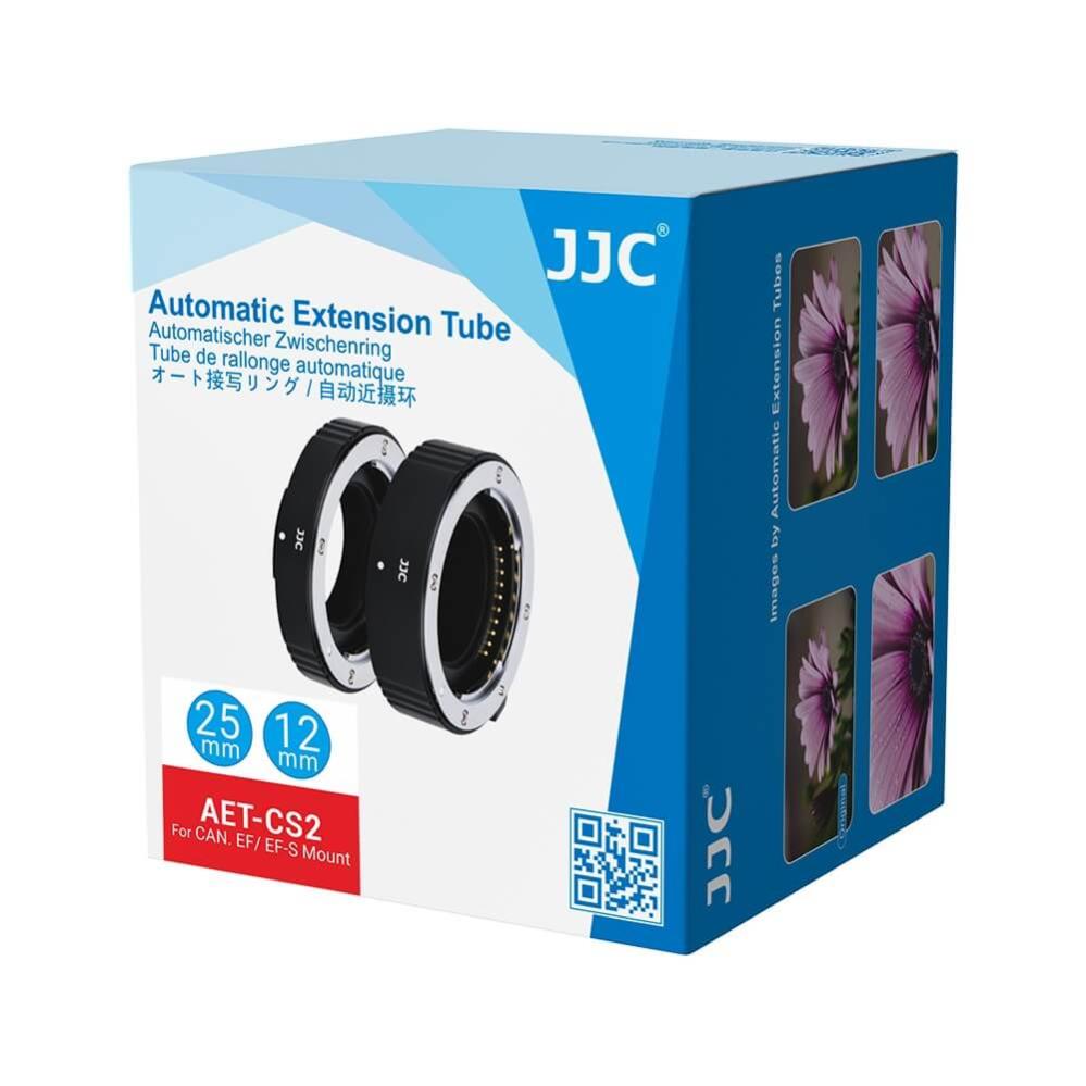 JJC JJC AET-CS2 Mellomringer automatisk 12mm 25mm for Canon EOS