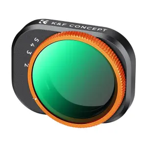 K&F Concept K&F Concept Variabelt ND-filter ND2–ND32 1–5 stopp for DJI Mini 4 Pro