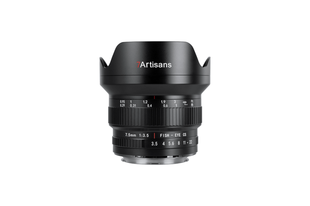 7Artisans 7Artisans 7.5mm f/3.5 Fisheye-objektiv for Canon EOS