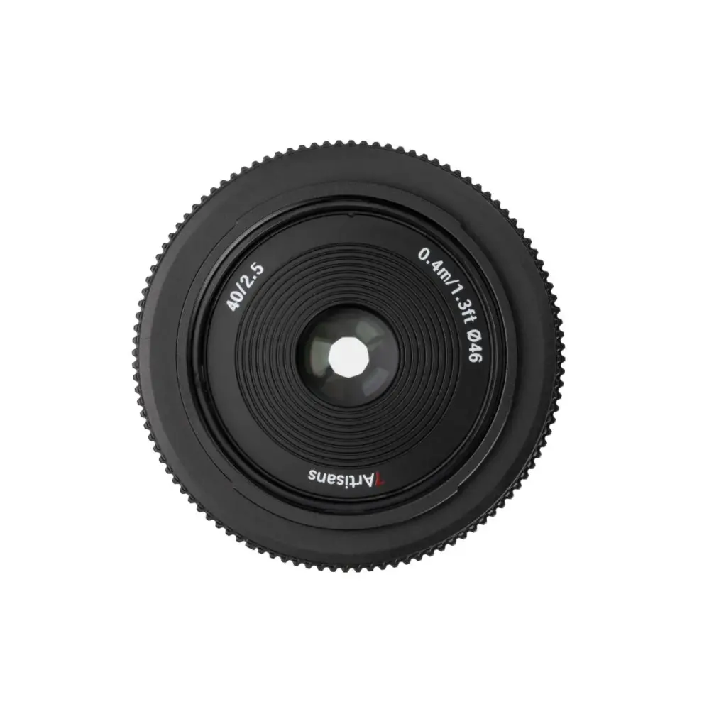  7Artisans AF 40mm f/2,5 for Sony E – Fullformat Rask levering fra Sverige.