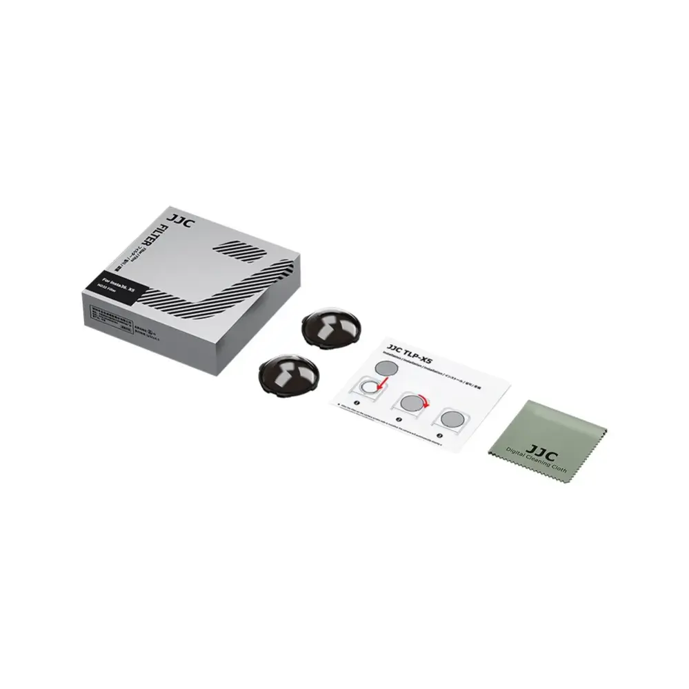  JJC TLP-X5ND32 ND32-filter for Insta360 X5 (2-pakning) Rask levering fra Sverige.