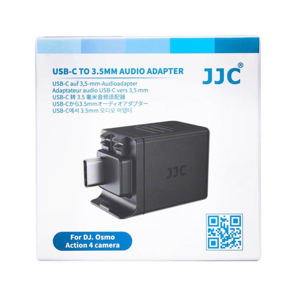  JJC lydadapter 3,5 mm for DJI Osmo Action 5 Pro / 4 Rask levering fra Sverige.