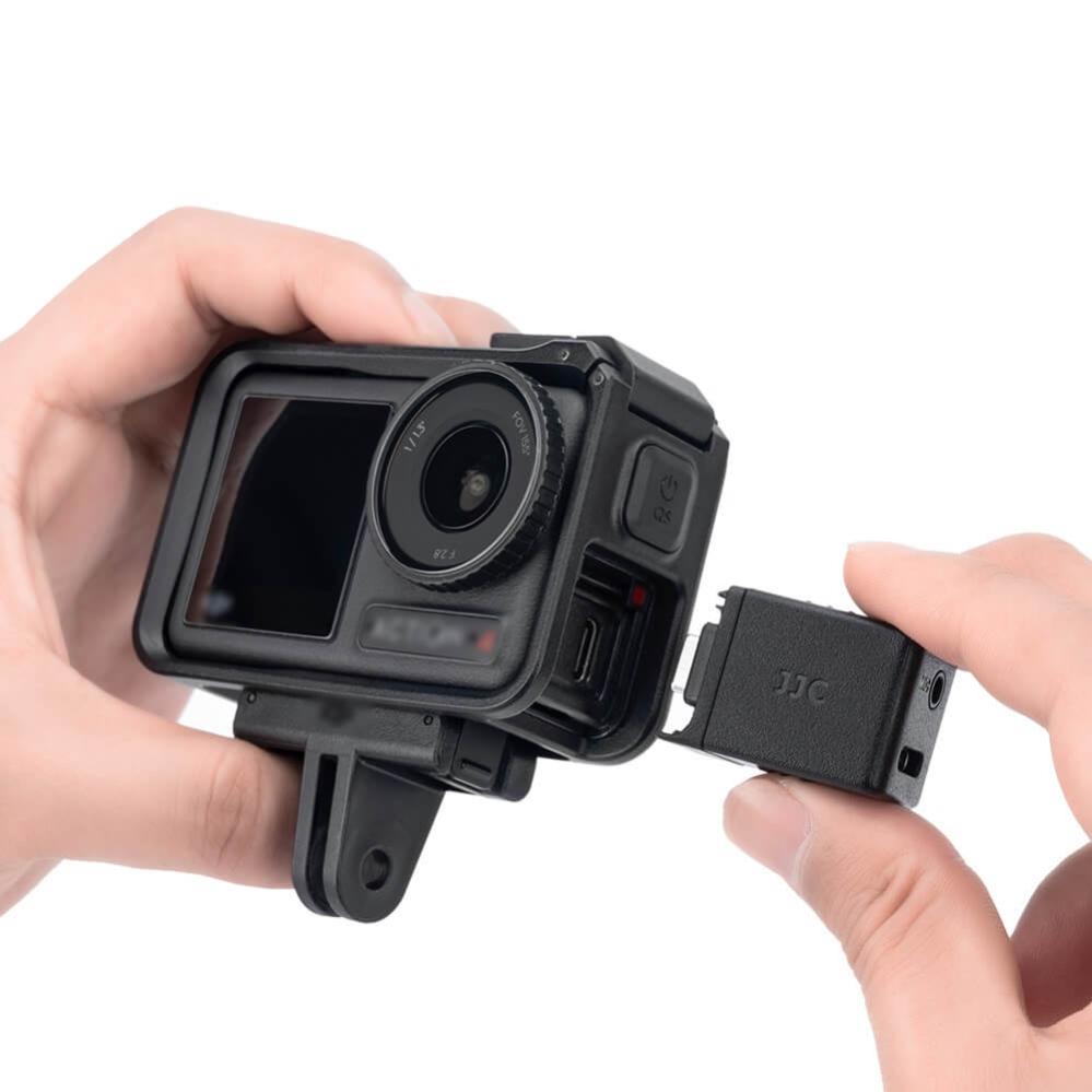  JJC lydadapter 3,5 mm for DJI Osmo Action 5 Pro / 4 Rask levering fra Sverige.