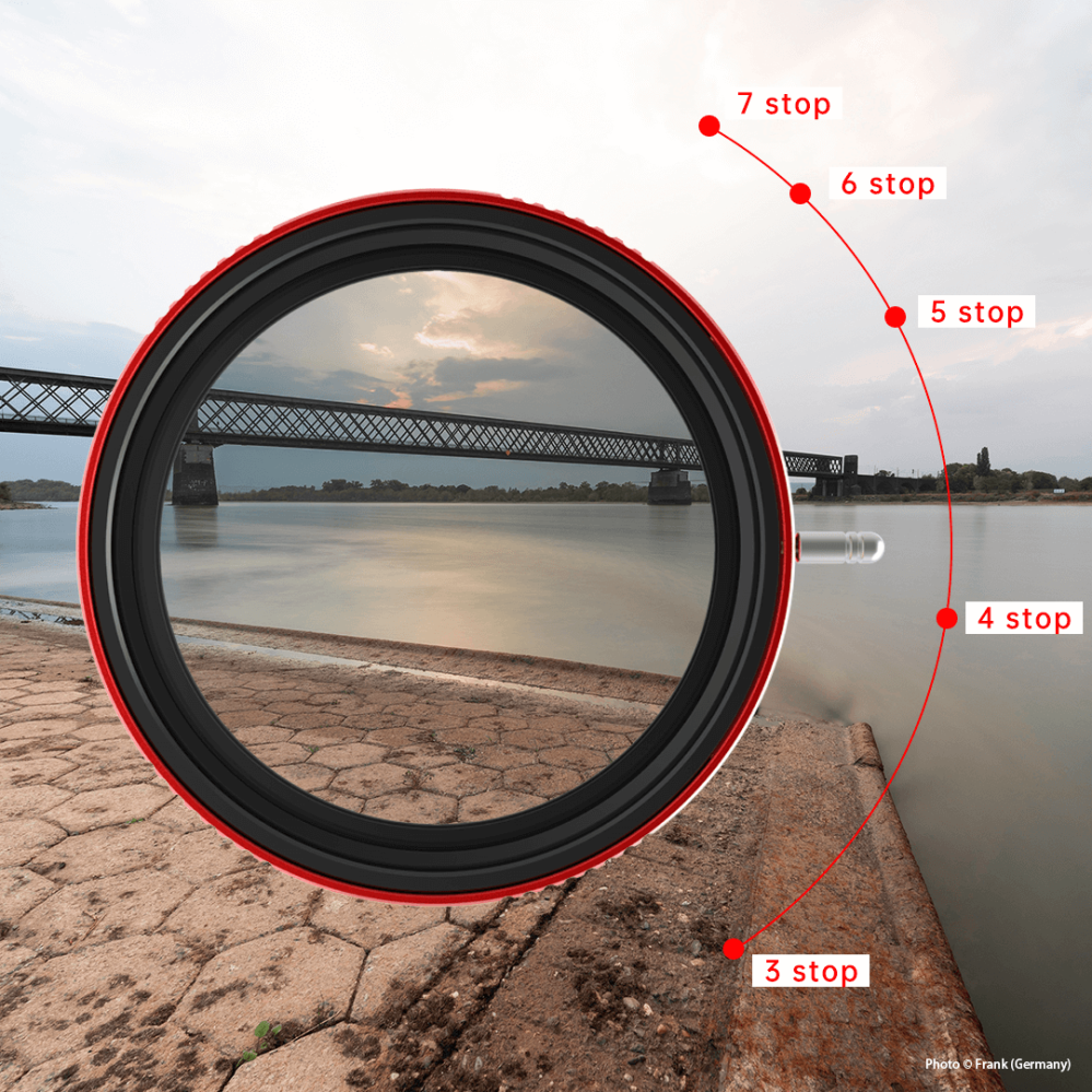  Haida CPL-VND 3–7 trinn – Justerbart hybridfilter med polarisering Rask levering fra Sverige.