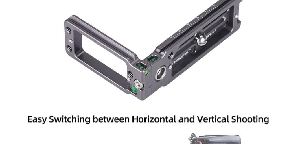 Sunwayfoto Sunwayfoto L-Bracket universal for systemkamera Arca Swiss QD-hull