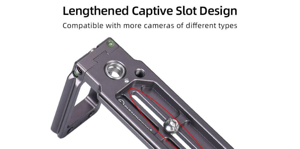 Sunwayfoto Sunwayfoto L-Bracket universal for systemkamera Arca Swiss QD-hull