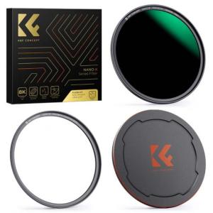  K&F Concept Magnetisk ND1000-filter med adapterring og objektivlokk Rask levering fra Sverige.