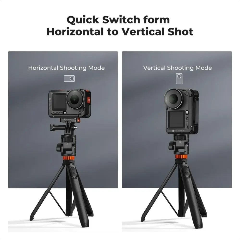  K&F Concept kamerabur for DJI Osmo Action 6 Rask levering fra Sverige.