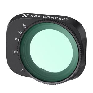  K&F Concept Variabelt ND-filter ND2–ND32 (1–5 trinn) for DJI Mini 3 Pro & Mini 3 Rask levering fra Sverige.