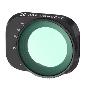 K&F Concept K&F Concept Variabelt ND-filter ND2–ND32 1–5 stopp for DJI Mini 3 Pro og Mini 3