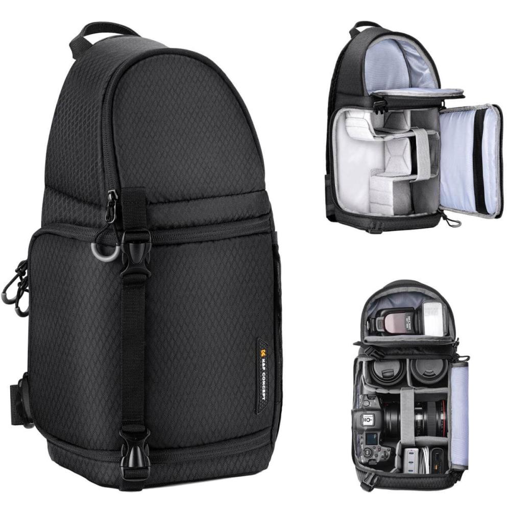  K&F Concept Kameraveske Sling 11 liter Rask levering fra Sverige.