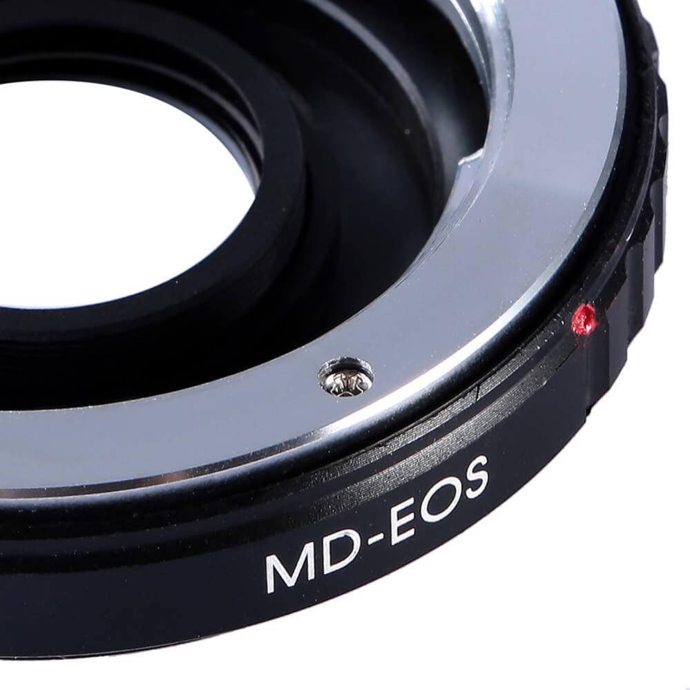 K&F Concept K&F Objektivadapter til Minolta MC MD objektiv for Canon EOS kamerahus