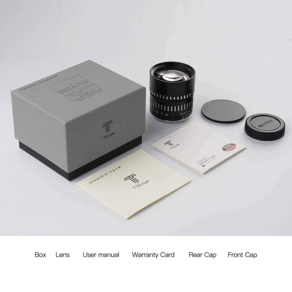 TTArtisan TTArtisan 50mm f/0.95 objektiv APS-C for Fujifilm X