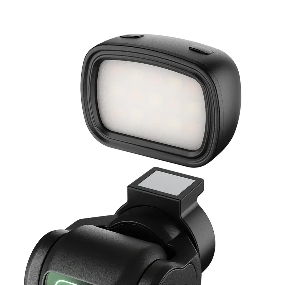  JJC LED-OP3M2 Mini LED-lampe for DJI Osmo Pocket 3 Rask levering fra Sverige.
