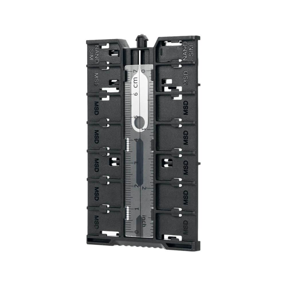 JJC Minnekortetui for 4xSD + 12xMicroSD + 2xNano SIM Rask levering fra Sverige.