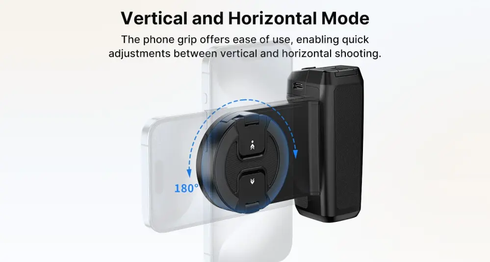  Ulanzi MA35 Bluetooth Mobilgrepp med MagSafe Rask levering fra Sverige.