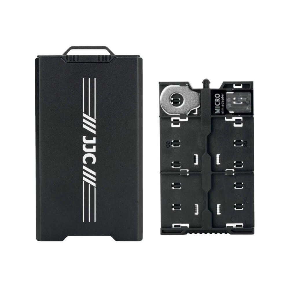 JJC Minnekortetui for 4xSD + 12xMicroSD + 2xNano SIM Rask levering fra Sverige.