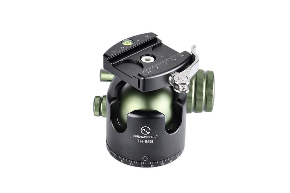 Sunwayfoto Sunwayfoto TH-55G kulehode lavprofil klarar høy belastning