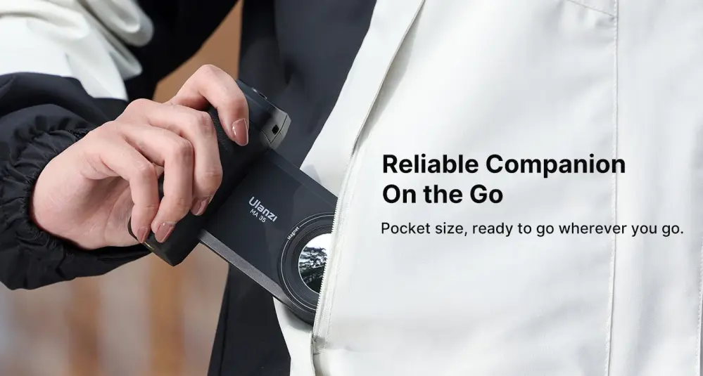  Ulanzi MA35 Bluetooth Mobilgrepp med MagSafe Rask levering fra Sverige.