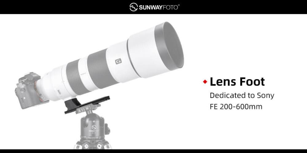 Sunwayfoto Sunwayfoto LF-S2 Stativfot for Sony FE 200-600