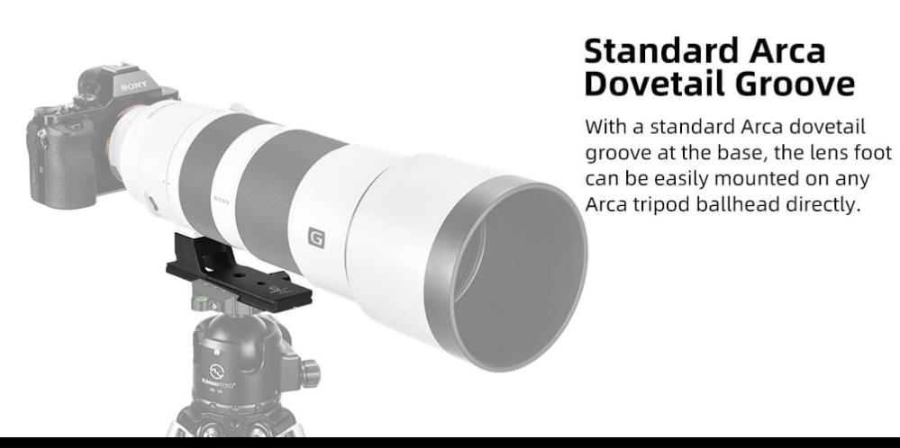 Sunwayfoto Sunwayfoto LF-S2 Stativfot for Sony FE 200-600