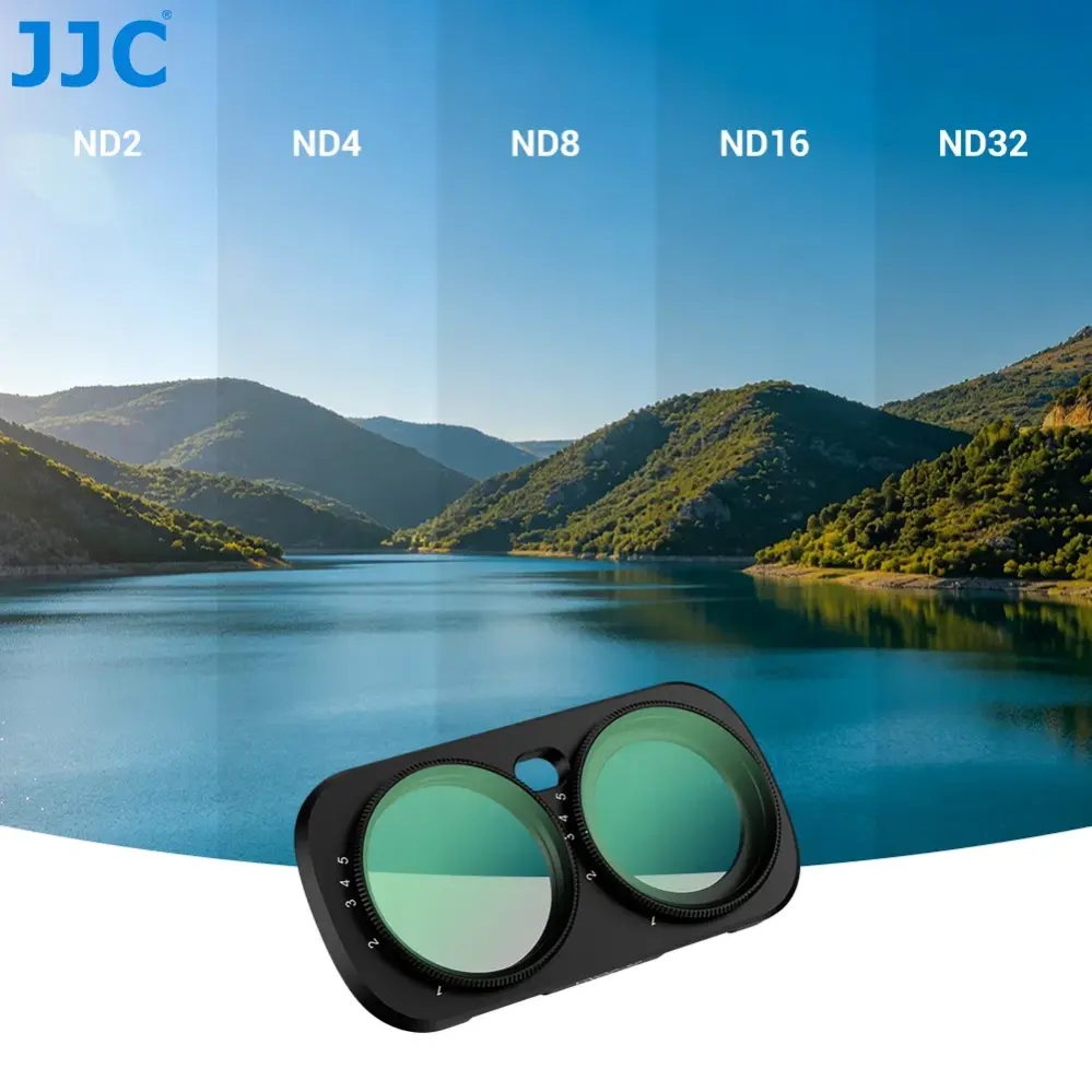  JJC Variabelt ND2-ND32-filter for Insta360 Luna Ultra Rask levering fra Sverige.