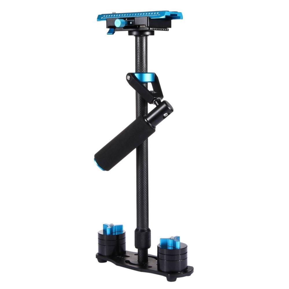  Puluz håndholdt stabilisator i karbonfiber for DSLR/DV-kameraer (38,5–61 cm) Rask levering fra Sverige.