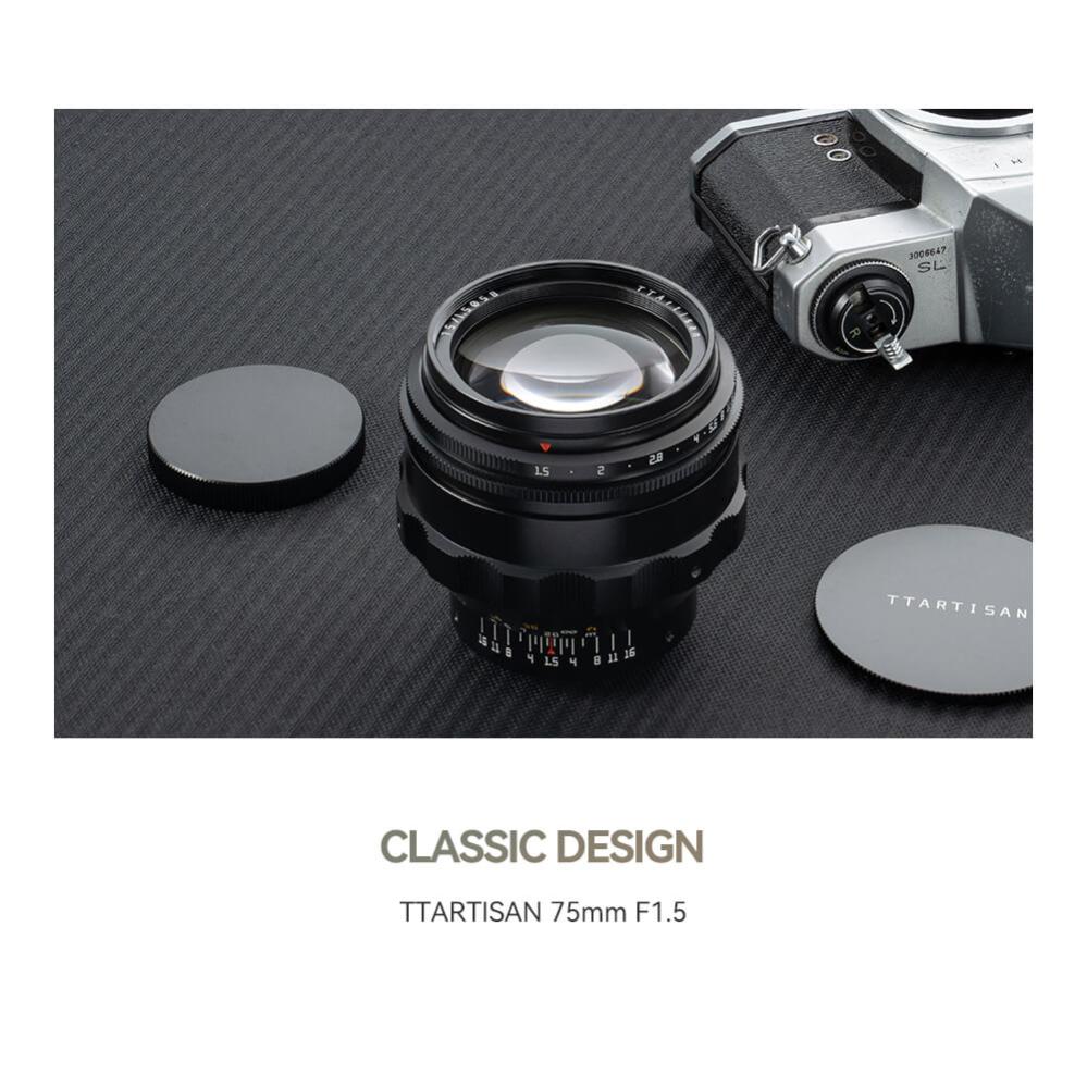 TTArtisan TTArtisan 75mm f/1.5 Swirly Bokeh for M42 – Skap et unikt, kunstnerisk uttrykk