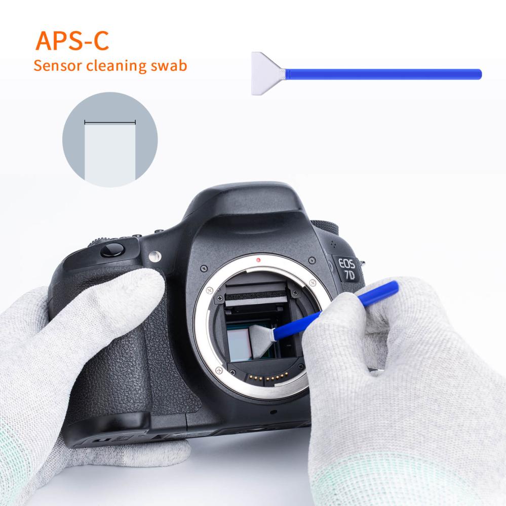  K&F Concept 10 stk Rensepinner for Micro 4/3 bildesensor Rask levering fra Sverige.
