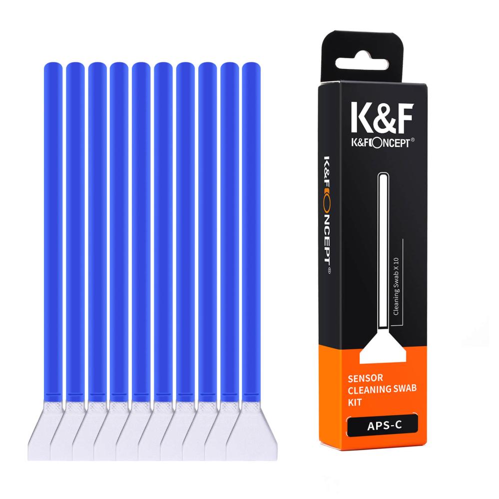  K&F Concept 10 stk Rensepinner for Micro 4/3 bildesensor Rask levering fra Sverige.
