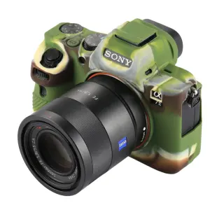 Puluz Puluz Siliconeetui for Sony ILCE-7MII / 7SMII / 7RMII Kamouflage