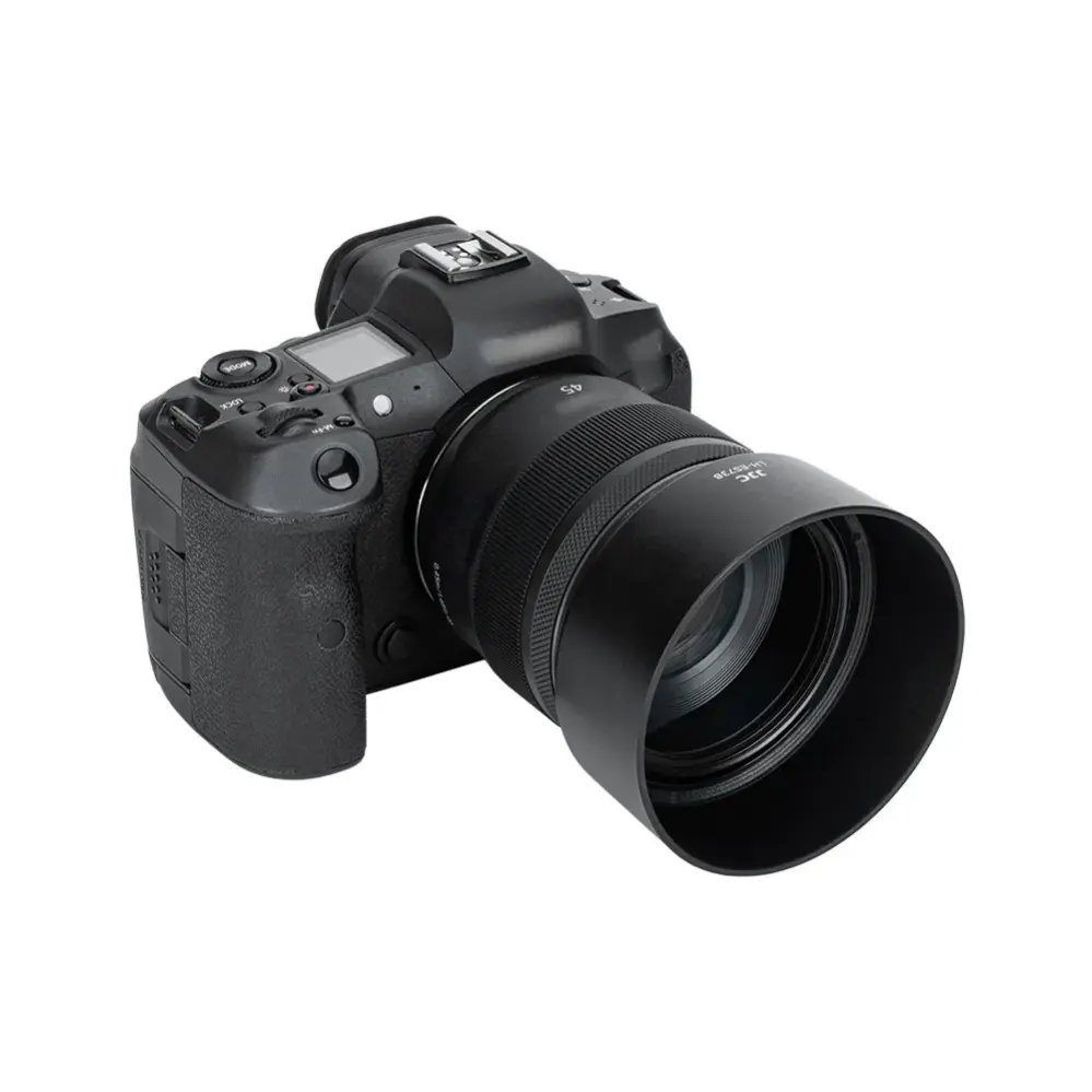  JJC Solblender for Canon RF 45mm f/1.2 STM – erstatter ES-73B Rask levering fra Sverige.