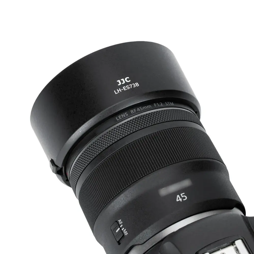  JJC Solblender for Canon RF 45mm f/1.2 STM – erstatter ES-73B Rask levering fra Sverige.