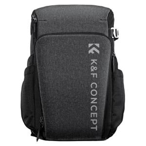  K&F Concept gr&aring; kameraryggsekk Alpha 23L med regntrekk Rask levering fra Sverige.