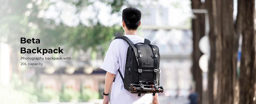  K\&F Concept Kameraryggsekk 20l med ekstra regnbeskyttelse for fotografer Rask levering fra Sverige.