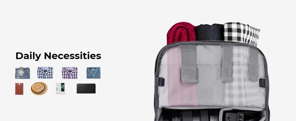  K\&F Concept Kameraryggsekk 20l med ekstra regnbeskyttelse for fotografer Rask levering fra Sverige.