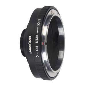  K&F Concept objektivadapter for Canon FD-objektiv til C-fatning Rask levering fra Sverige.