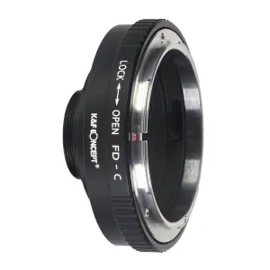 K&F Concept K&F Concept objektivadapter for Canon FD-objektiv til C-fatning
