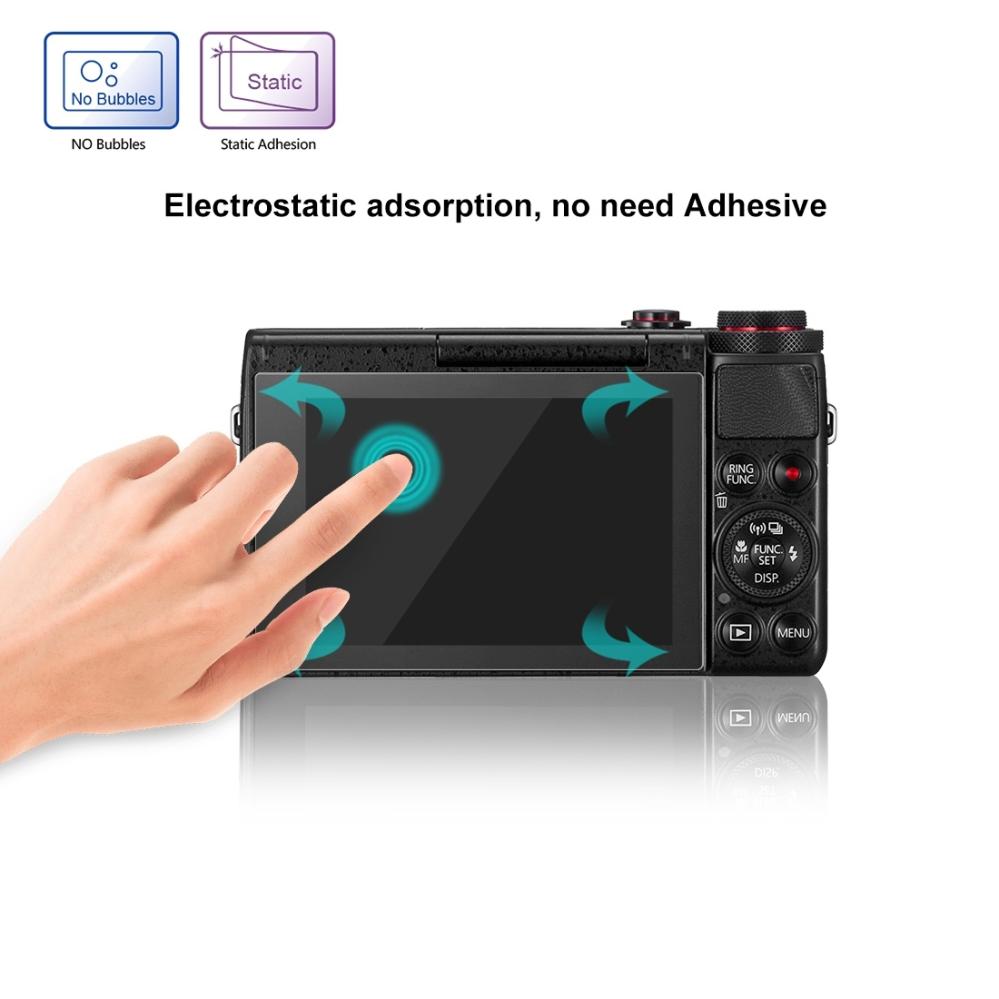  Puluz skjermbeskytter for Canon G9X/G7XII/G7XIII/G9XII/G1XMarkIII/M100 Rask levering fra Sverige.