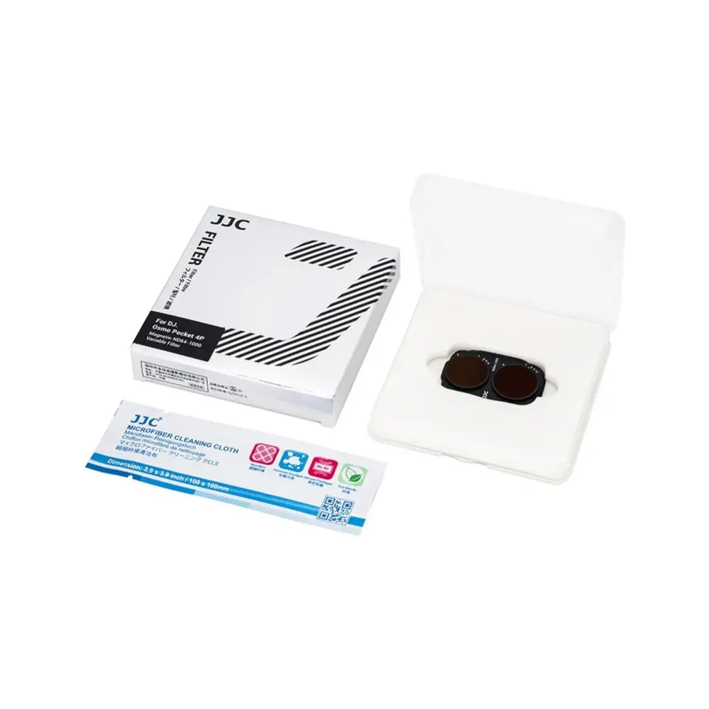  JJC F-M4PND641K variabelt ND64-1000-filter for DJI Osmo Pocket 4P Rask levering fra Sverige.