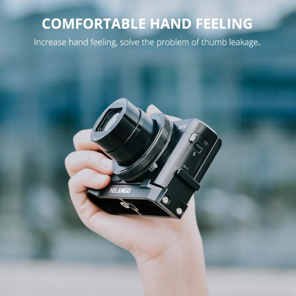  Yelangu brakett for Canon PoweShot G7X2 / G7X23 Rask levering fra Sverige.