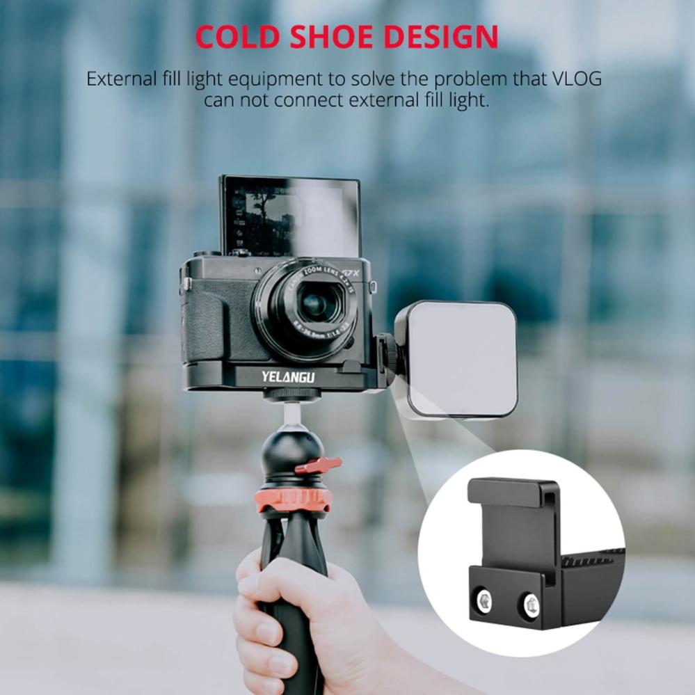  Yelangu brakett for Canon PoweShot G7X2 / G7X23 Rask levering fra Sverige.