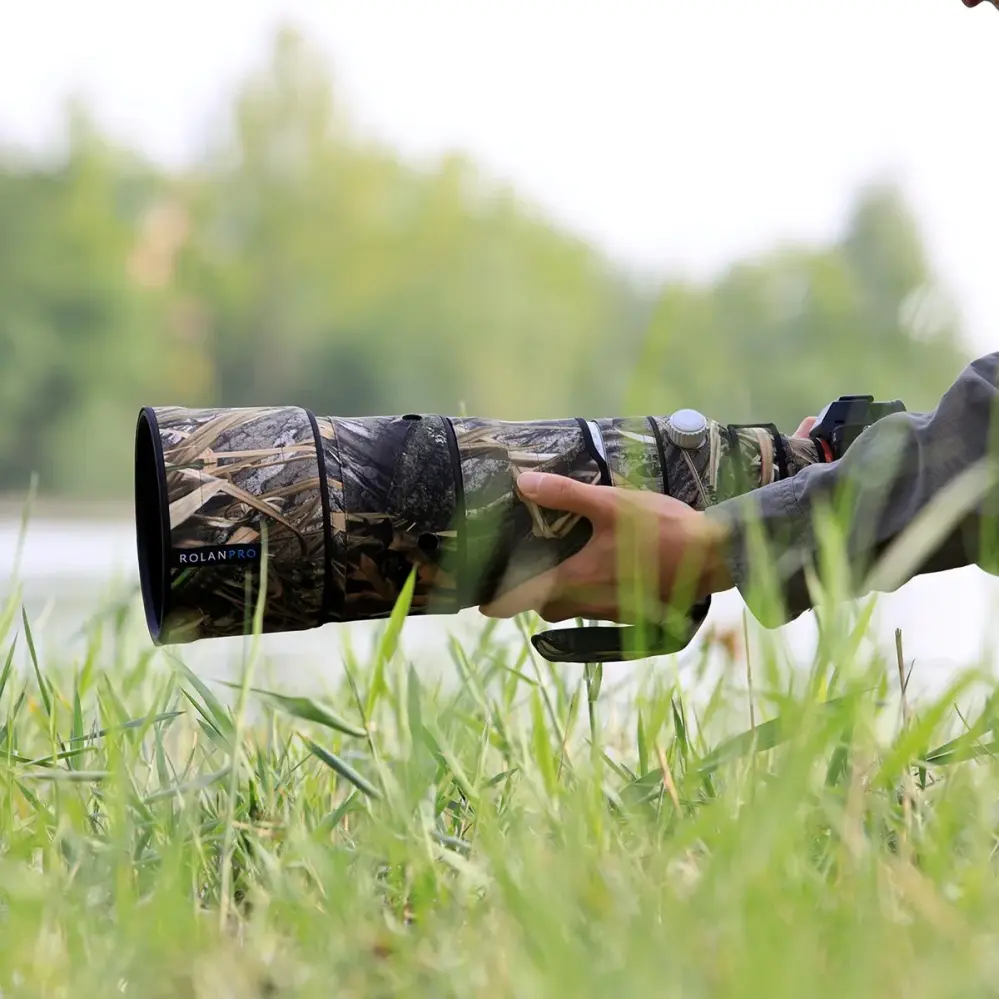  Rolanpro Kamuflasjebeskyttelse for Sony FE 100-400mm f/4.5-5.6 GM OSS Rask levering fra Sverige.