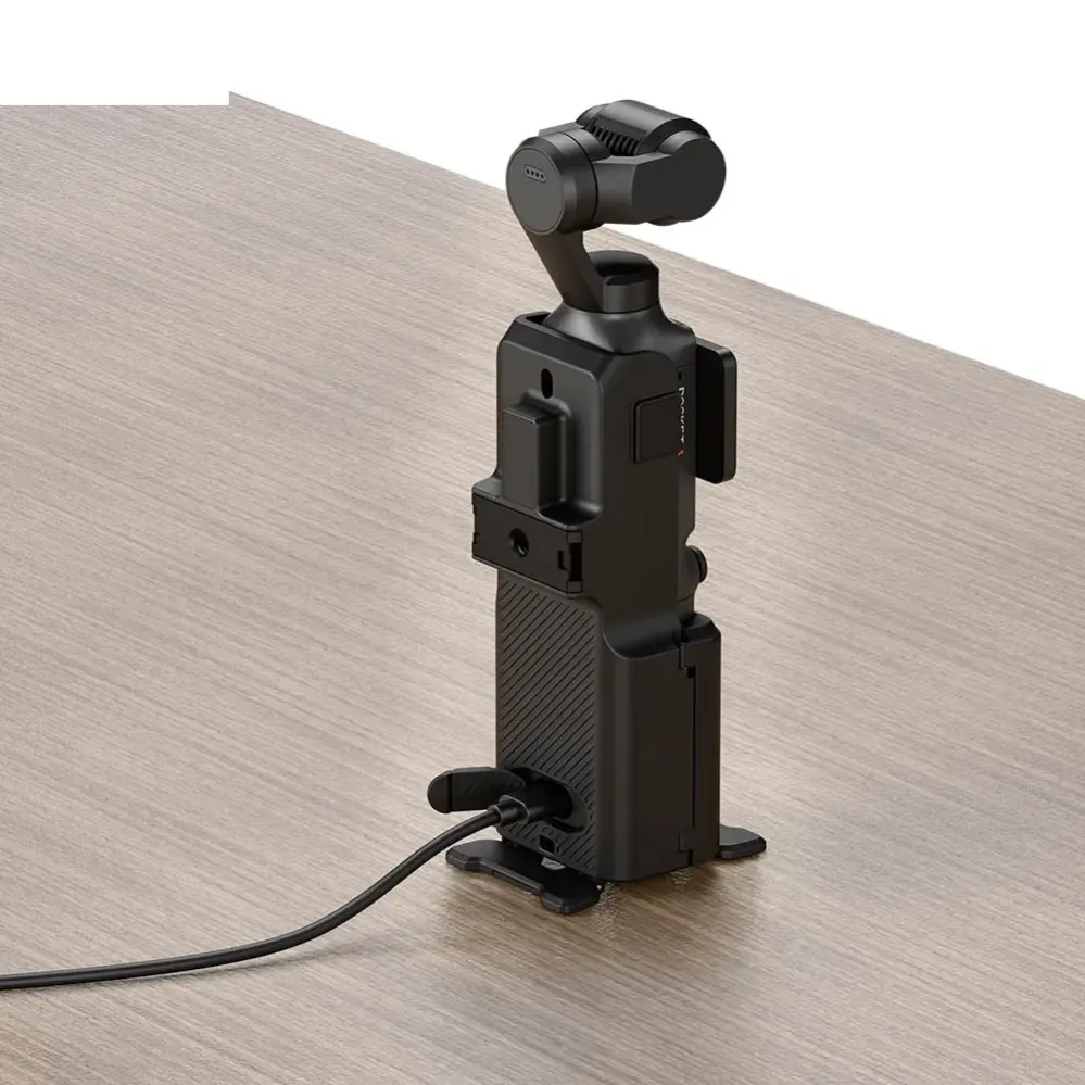  JJC PC-OP4H beskyttelsesdeksel med håndgrep for DJI Osmo Pocket 3 og Pocket 4 Rask levering fra Sverige.
