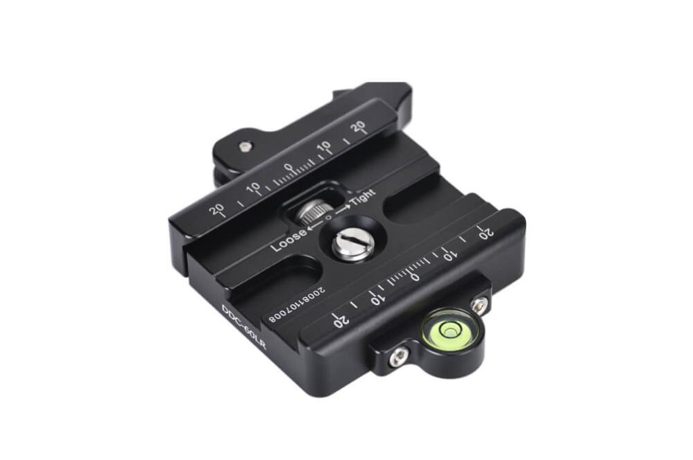  Sunwayfoto DDC-60LR feste med spakklemme for Arca-Swiss-plater Rask levering fra Sverige.
