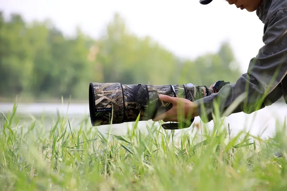  Rolanpro Kamuflasjebeskyttelse for Sony FE 100-400mm f/4.5-5.6 GM OSS Rask levering fra Sverige.