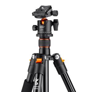  K&F Concept Kamerastativ med Panorama tilt swivel 163cm Rask levering fra Sverige.