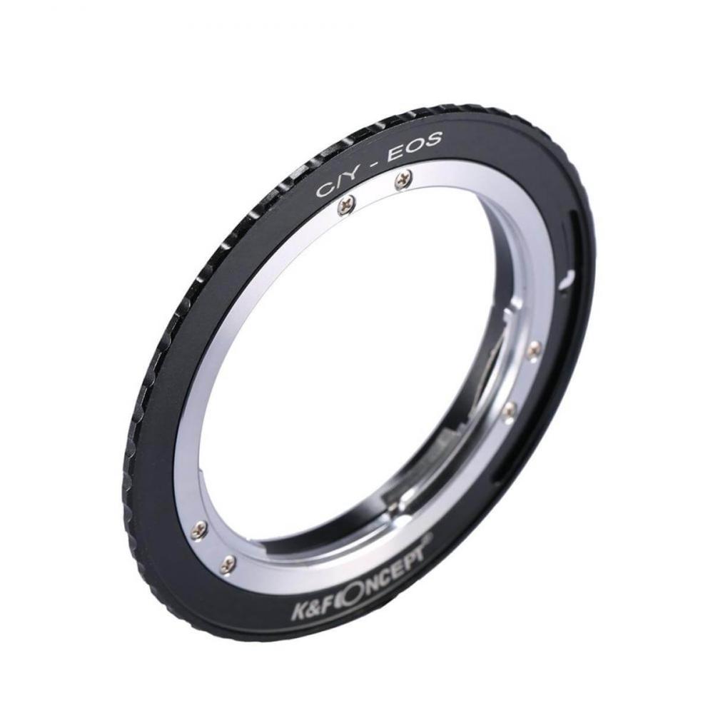 K&F Concept K&F Concept Objektivadapter till Contax/Yashica objektiv for Canon EOS kamerahus