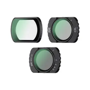  JJC Filtersett ND16 ND64 ND256 CPL for DJI Osmo Pocket 3 Rask levering fra Sverige.